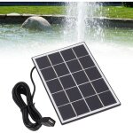 Kit de pompe  eau  panneau solaire 4 w 5 v pompe  eau de fontaine solaire facile  assembler pour ...