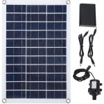 Kit de pompe à eau solaire 12v, travail continu, faible bruit, pompe de fontaine à eau à énergie solaire ... Kit de pompe à eau solaire 12v, travail continu, faible bruit, pompe de fontaine à eau à énergie solaire ...