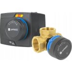 Kit de commande proclick : vanne mlangeuse rotative 3 voies arv 384 vario proclick, dn25, rp 1 pouce, ...