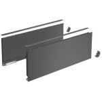 Kits profils c�t�s avantech you. tiroir casserolier hauteur 187 mm. longueur 400 mm. anthracite - hettich ...