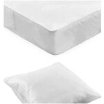 Kit prot�ge literie jetable - lit enfant - 10 al�ses 80x190 cm - 10 sous taies - usage unique