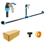 Kit de raccordement 2 cuves eau 1000 l ibc s60x6 / s60x6 adaptateur ibc pour 2 r�servoirs ibc c�te � ...