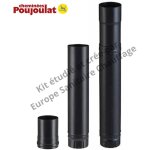 Poujoulat - kit raccordement intrieur conduit maill pour poles  granuls diamtre 100