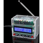 Kit radio fm avec projets de soudure �lectronique diy, �cran lcd, fm 87 - 108 mhz et r�cepteur sans fil ...