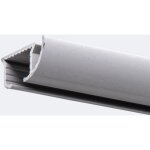 Boulet - kit rail rideau complet 500 cm ? gris aluminium ? glisseurs silencieux inclus? montage facile ...