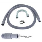 Kit de rallonge de tuyau de vidange universel (l2500mm, raccord intégré 19 - 22mm) Kit de rallonge de tuyau de vidange universel (l2500mm, raccord intégré 19 - 22mm)
