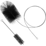 Kit ramonage 2 pi�ces pour po�le � granul�s, gaine vmc et conduits ? tige flexible 2 m