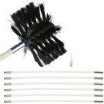 Kit de ramonage, brosses de ramonage, syst�me de ramonage rotatif, jeu de brosses de ramonage (6 brosses, ...