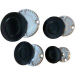 Kit de rechange 8 pi�ces pour cuisini�re � gaz - 4 br�leurs + 4 plaques compatibles avec ariston, nardi ...