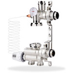 Kit de regulation plancher chauffant pompe pour chauffage au sol max 110�c / 16 bar ? vanne m�langeuse, ...