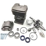 Kit de remplacement pour carter moteur (cylindre, piston, vilebrequin, carter) de 38 mm, compatible avec ...