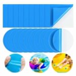 Kit de r�paration - noname - lot de 20 patchs - blanc - r�paration liner piscine - spa gonflable
