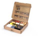 Kit de réparation de revêtement de sol pour la maison, multifonctionnel, avec 11 blocs de cire, pour ... Kit de réparation de revêtement de sol pour la maison, multifonctionnel, avec 11 blocs de cire, pour ...