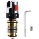 Kit de r�paration de robinet thermostatique de baignoire et de douche, cartouche de remplacement en laiton ...