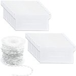 Kit de r�paration pour stores v�nitiens verticaux, comprenant 20 contrepoids, une bande inf�rieure de ...