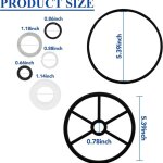 Kit de r�paration de vanne de filtre de piscine hayward sp0710 sp0712 vario - flo 1 - 1 / 2 pouce, jeu ...