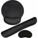Xvx - kit de repose poignet clavier, tapis souris ergonomique avec repose poignet tapis antidrapant ...