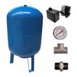 Lbp - kit réservoir vessie aquasystem vertical 100l - 1'' Lbp - kit réservoir vessie aquasystem vertical 100l - 1''