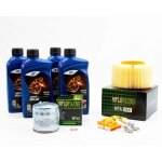 Kit r�vision filtres bougies pour bmw r 1150 rs de 2001 � 2004 - elf moto 4 road 15w50 4l