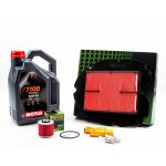 Kit r�vision filtres bougies pour yamaha tdm 900 de 2002 � 2010 - motul 7100 10w40 4l