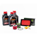 Kit r�vision filtres bougies pour yamaha xt 660 x de 2004 � 2014 - motul 7100 10w40 3l