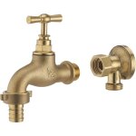 Kit robinet de jardin + applique �crou libre noyon & thiebault mf1 / 2 - �15