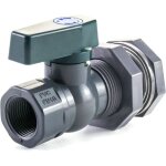 Fitags - kit de robinet de seau de pluie � manchon en pvc, vanne de vidange de jardin � vanne de seau ...