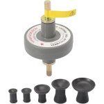 Kit rodoir soupape avec 5 disques d'aspiration de 16, 20, 30, 35 et 45 mm, rodage soupape convient pour ...