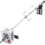 Vevor kit de rotissoire electrique charge 12 kg tournebroche avec moteur 9 w 4 tr / min 101 cm en inox ... Vevor kit de rotissoire electrique charge 12 kg tournebroche avec moteur 9 w 4 tr / min 101 cm en inox ...