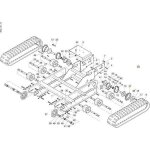 Kit de roues emak original 68720086