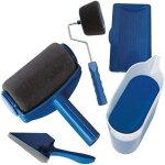 Kit de rouleau � peinture avec r�servoir - syst�me anti - goutte - poign�e t�lescopique - accessoires ...