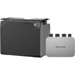 Kit solaire tanche avec batterie 2 kwh + micro - onduleur powerstream et cble de connexion