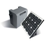 Kit solaire photovolta�que pour alimentation 24v avec caisson batterie king gates gogreenkit