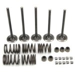 Kit de soupape d'�chappement d'admission de cylindre en acier, remplacement du kit de soupape d'�chappement ...
