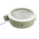 Kit spa gonflable intex purespa olive rond bulles 8 places + kit d'entretien