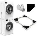 Kit de superposition universel, accessoires pour lave - linge / sche - linge, cadre intermdiaire universel ...