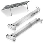 Kit de support de panneau solaire en alliage d'aluminium, résistant à la corrosion, pour toit, 1 ensembles ... Kit de support de panneau solaire en alliage d'aluminium, résistant à la corrosion, pour toit, 1 ensembles ...