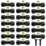 Kit de syst�me d'irrigation ext�rieur 20 pi�ces, buse en laiton pour jardin, buse de brumisation avec ...