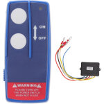 Kit de t�l�commande de treuil sans fil, port�e de 75 pieds, voyant visuel, op�ration facile, universel ...