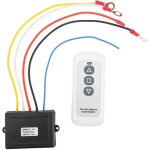 Kit de tlcommande de treuil universel sans fil 12v 24v kit de tlcommande et rcepteur de treuil