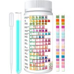 Kit de test d'eau potable 16 en 1 kits de test de duret professionnels, bandelettes de test d'eau du ...