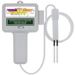 Kit de testeur de compteur d'eau de chlore ph, moniteur numrique portable d'analyse de la qualit de ...