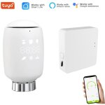 Kit thermostat radiateur connect� zigbee 3. 0 (hub inclus) - vanne intelligente & �conomique m30 + danfoss ...