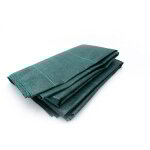 Kit : toile de paillage 100g / m verte 10m x 10m vert