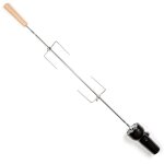 Kit tournebroche 66, 5 cm pour barbecue