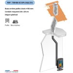 Kit tubage et raccordement poele a bois, buse diam. 150mm sortie arriere - flexible l. 4m pour boisseau ... Kit tubage et raccordement poele a bois, buse diam. 150mm sortie arriere - flexible l. 4m pour boisseau ...