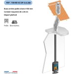 Kit tubage et raccordement poele a bois, buse diam. 150mm sortie dessus - flexible l. 4m pour boisseau ... Kit tubage et raccordement poele a bois, buse diam. 150mm sortie dessus - flexible l. 4m pour boisseau ...