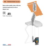 Kit tubage et raccordement poele a bois, buse diam. 150mm sortie arriere - flexible l. 10 m pour boisseau ... Kit tubage et raccordement poele a bois, buse diam. 150mm sortie arriere - flexible l. 10 m pour boisseau ...
