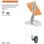 Kit tubage et raccordement poele a bois, buse diam. 150mm sortie arriere - flexible l. 5m pour boisseau ... Kit tubage et raccordement poele a bois, buse diam. 150mm sortie arriere - flexible l. 5m pour boisseau ...