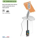 Kit tubage et raccordement poele a bois, buse diam. 150mm sortie dessus - flexible l. 4m pour boisseau ... Kit tubage et raccordement poele a bois, buse diam. 150mm sortie dessus - flexible l. 4m pour boisseau ...